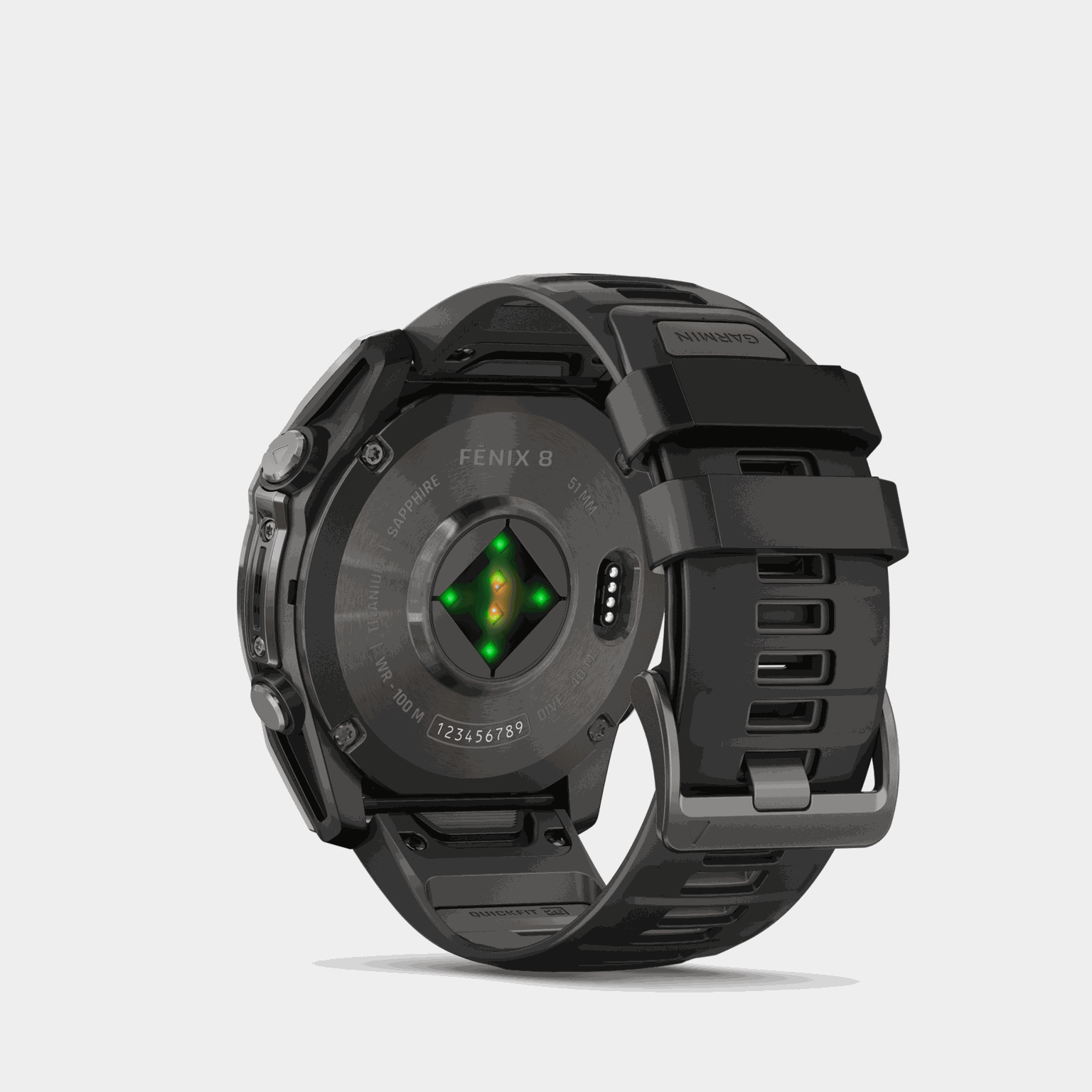 fenix 8 – 51mm, AMOLED, safir, titan, smartklocka - full image 4