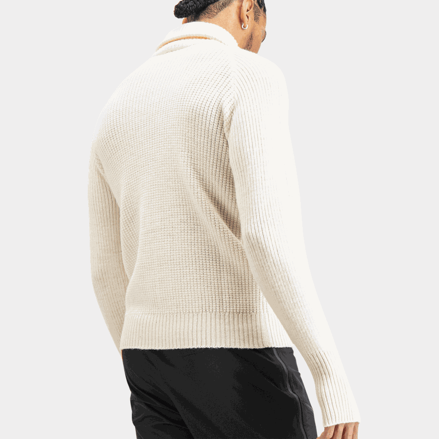 Rav sweater zip, ulltröja - full image 3
