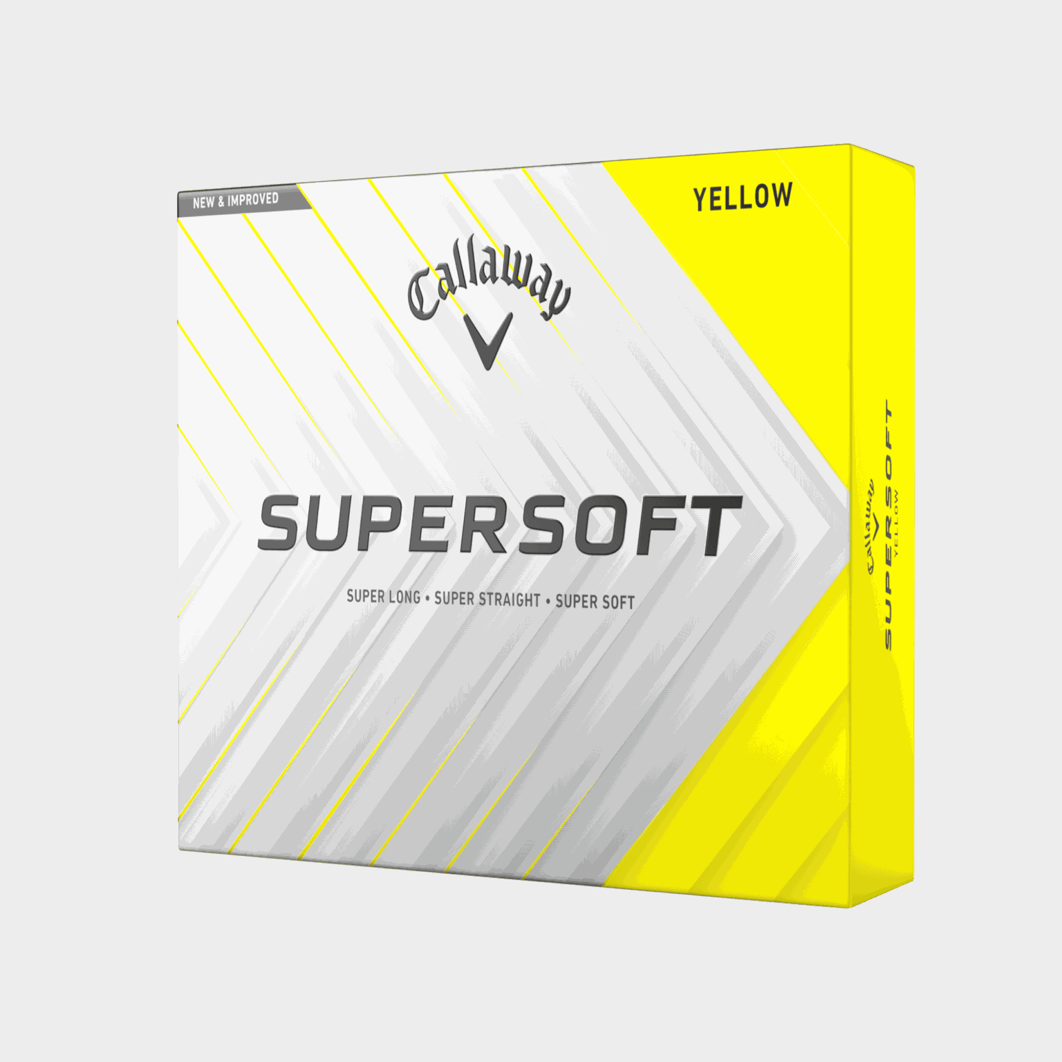 Supersoft Ylw 25 12B Pk, golfbollar - full image 1