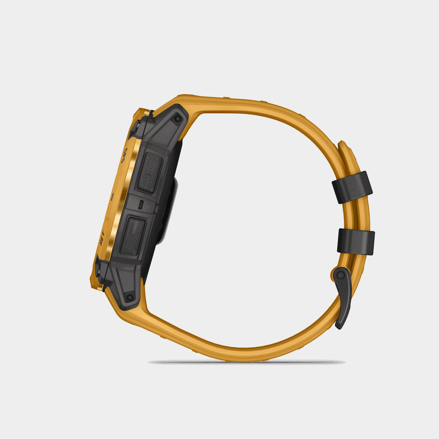 Instinct 3, 50mm, Solar, Sunburst with Gray Accents, multisportklocka, smartklocka - full image 4