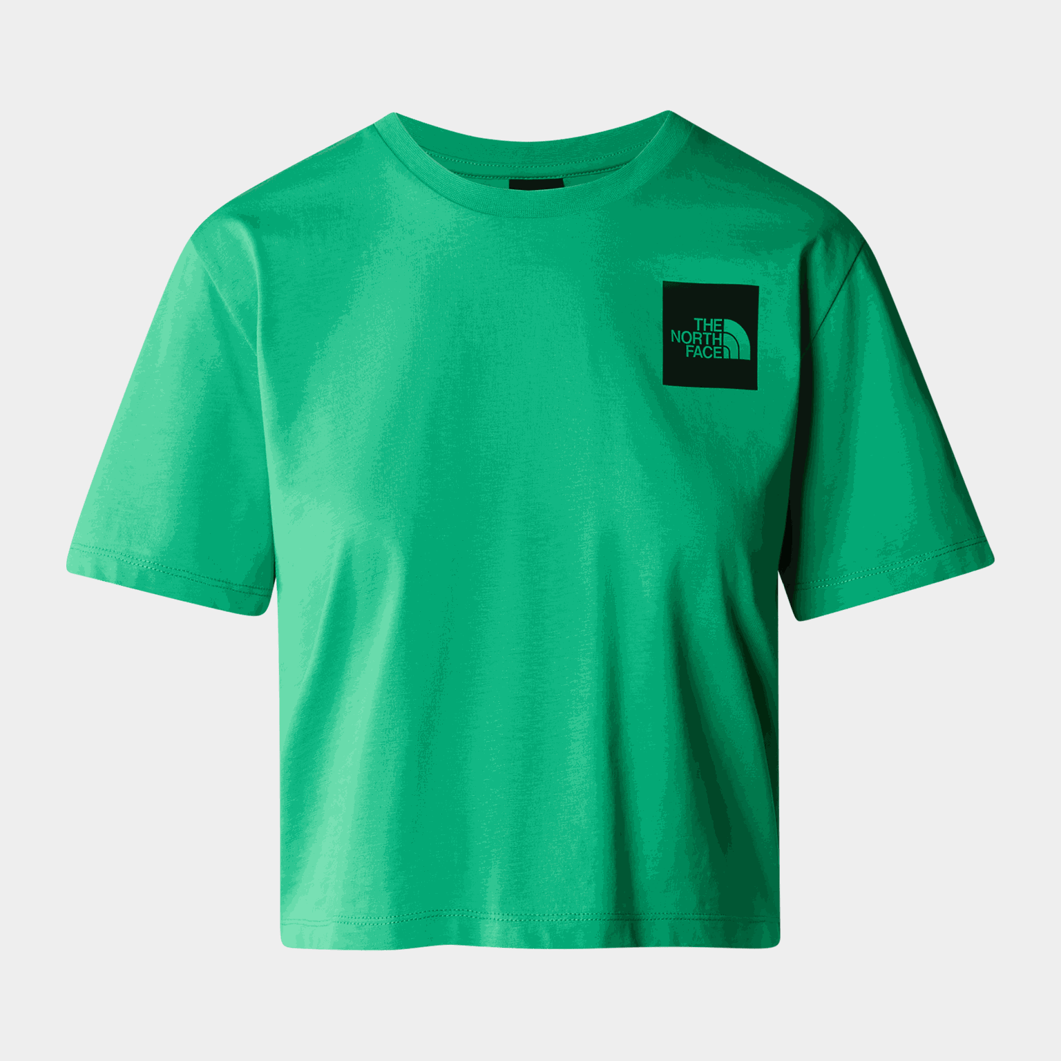 S/S Cropped Fine Tee - full image 1