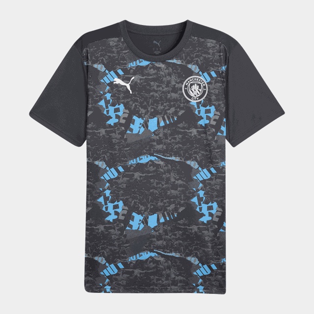Manchester City Prematch Short Sleeve Jersey, fotbollströja, herr - Premier League