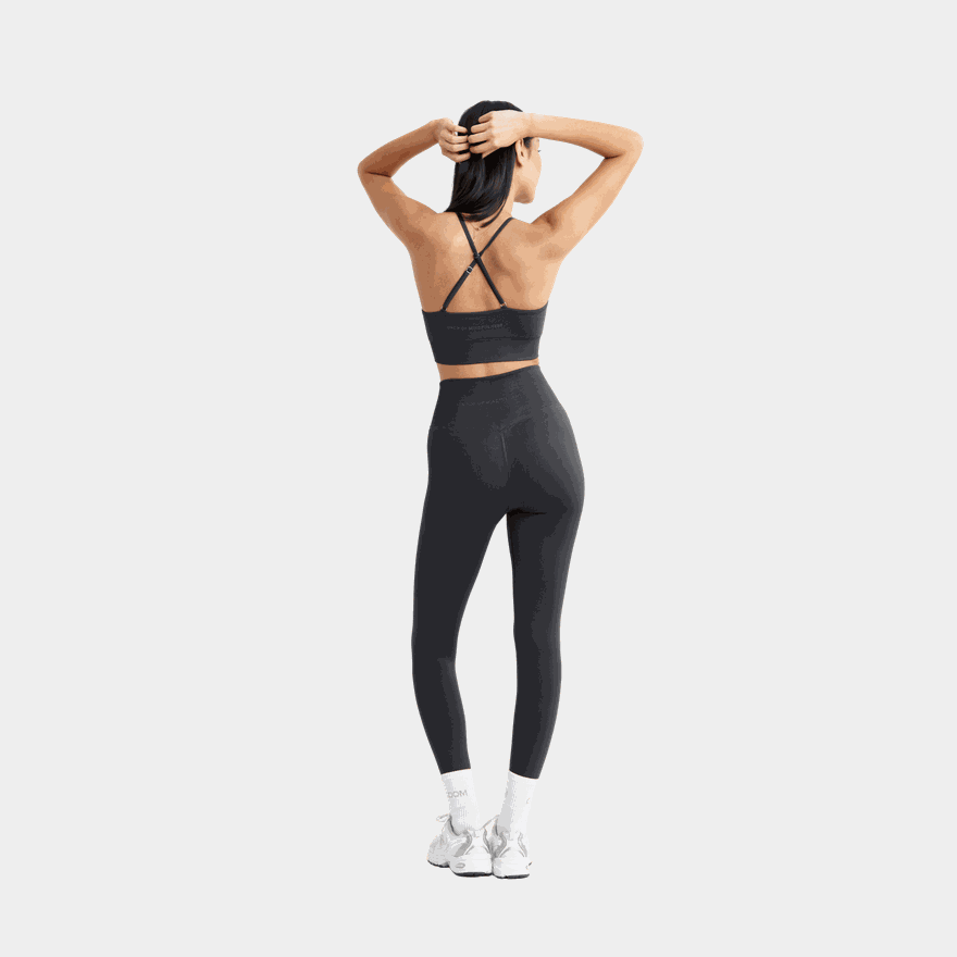 Signature seamless tights, träningstights, dam - full image 4