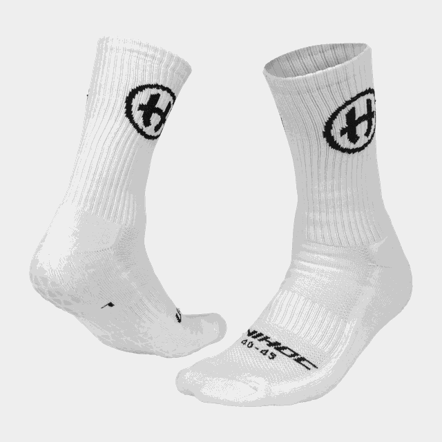 Sock Grip (White) 26/27, Strumpor, unisex - Bomullsstrumpor