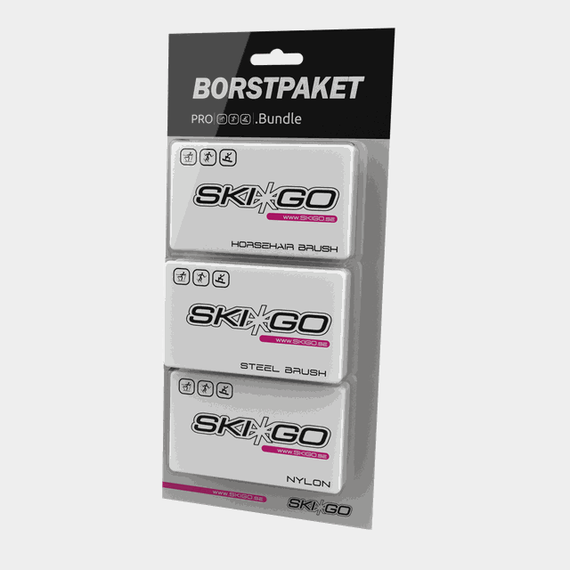 Ski Go Brush Kit 3 pcs 25/26, borstset - Rengöring