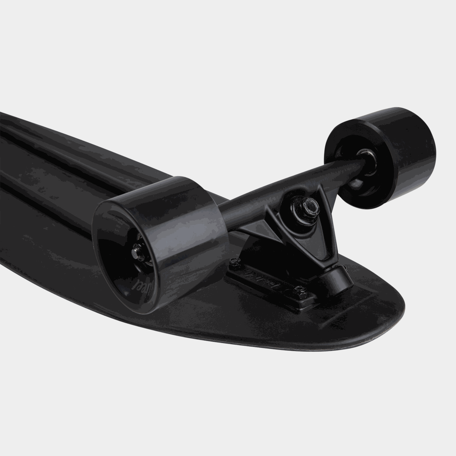 Triple Black Pintail, longboard - full image 4