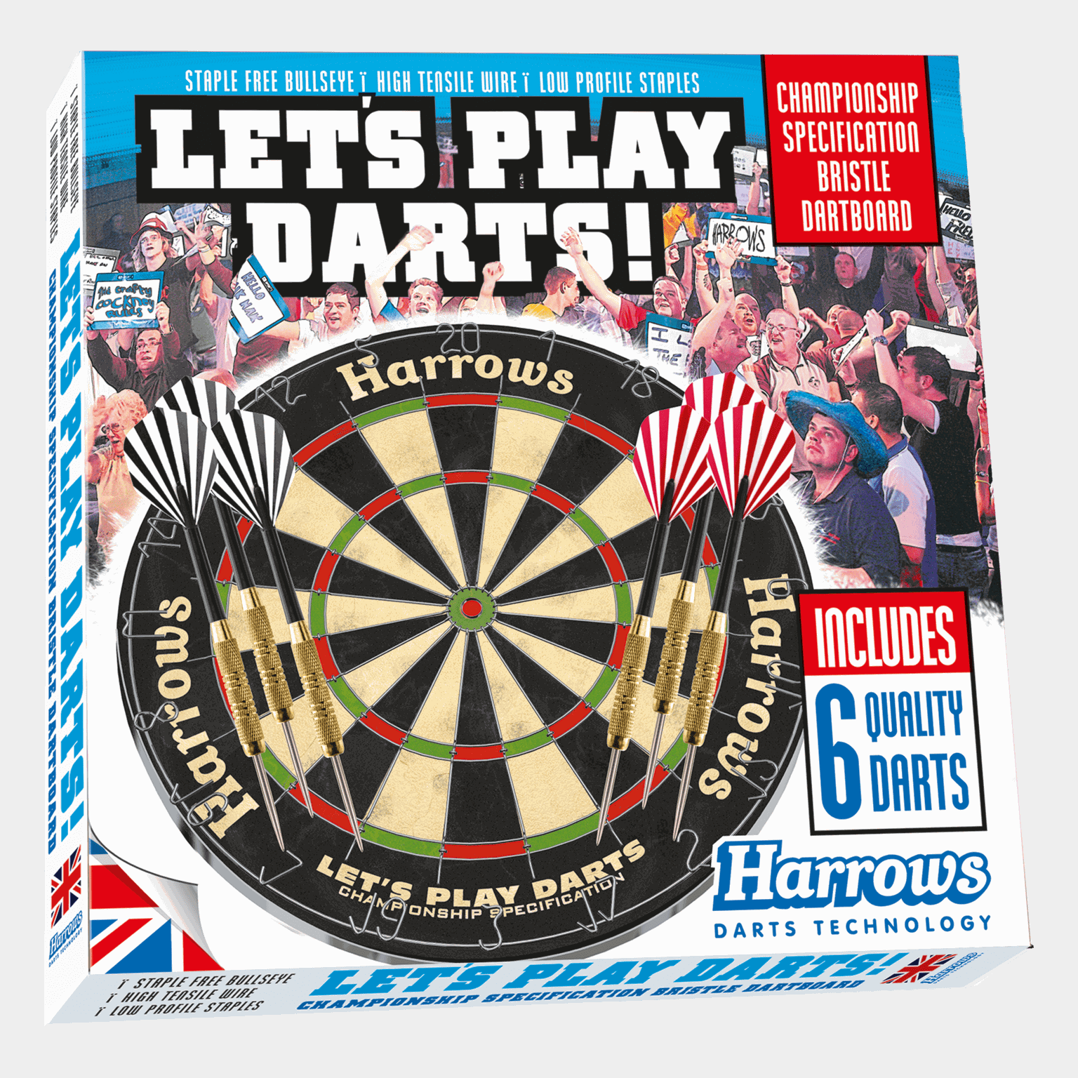 Dart Set Lets Play Dart Borst, darttavla - full image 2