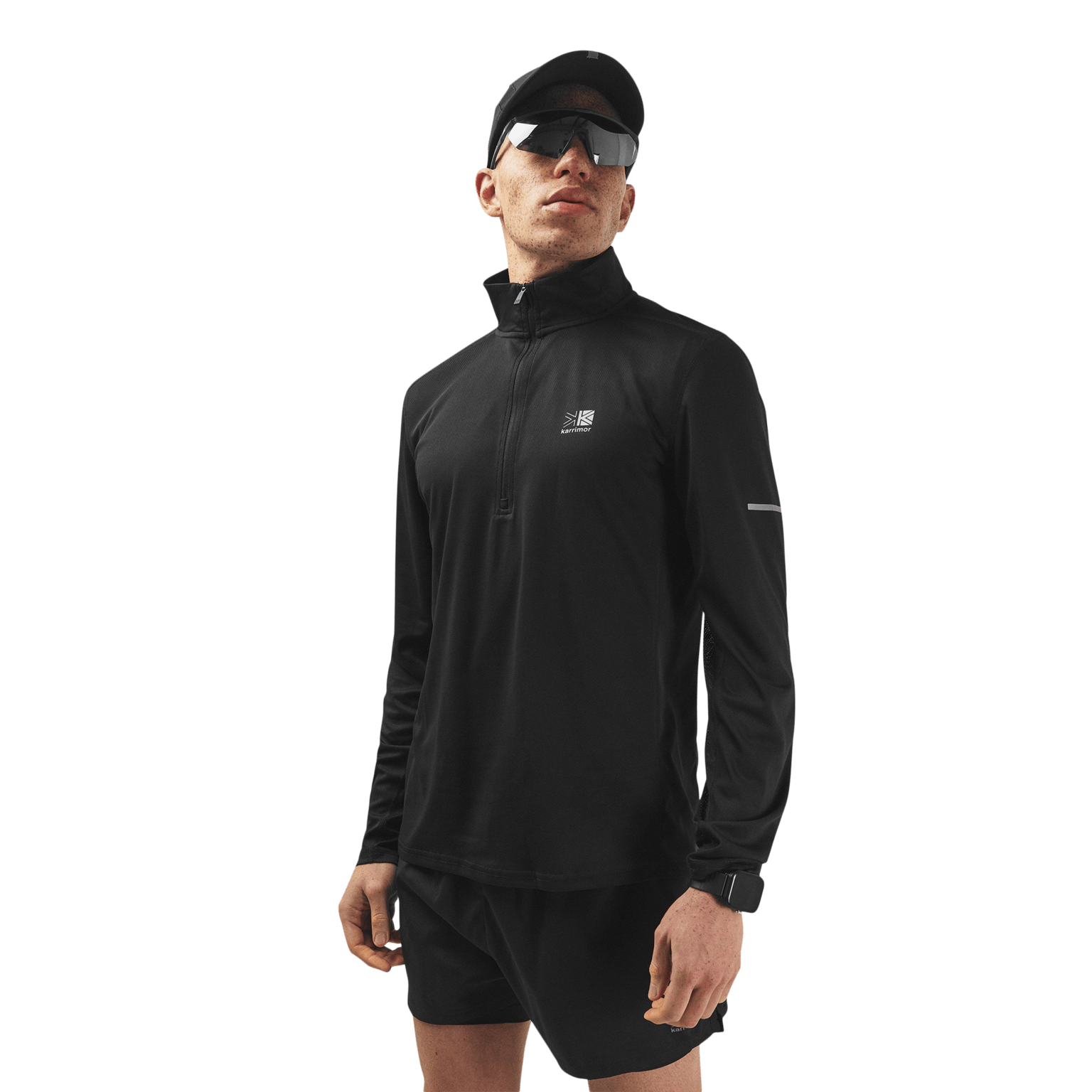 Run 1/4 Zip, Träningströja, herr