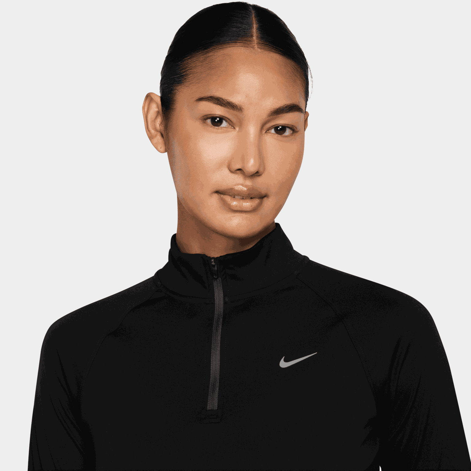 Tempo Dri-FIT 1/4 Zip Top, träningströja, dam - full image 1