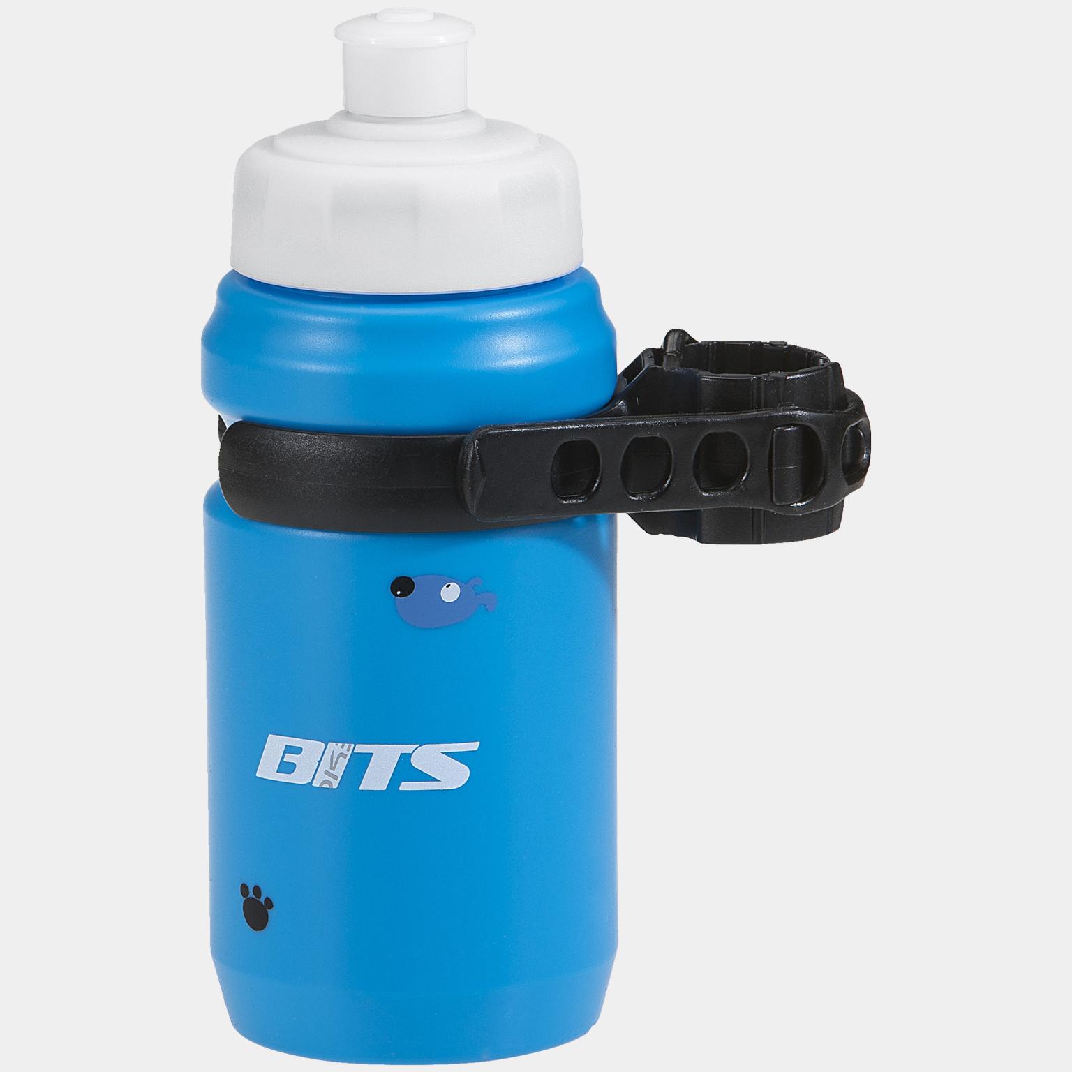 Bottle with clips, cykelflaska med hållare - full image 1