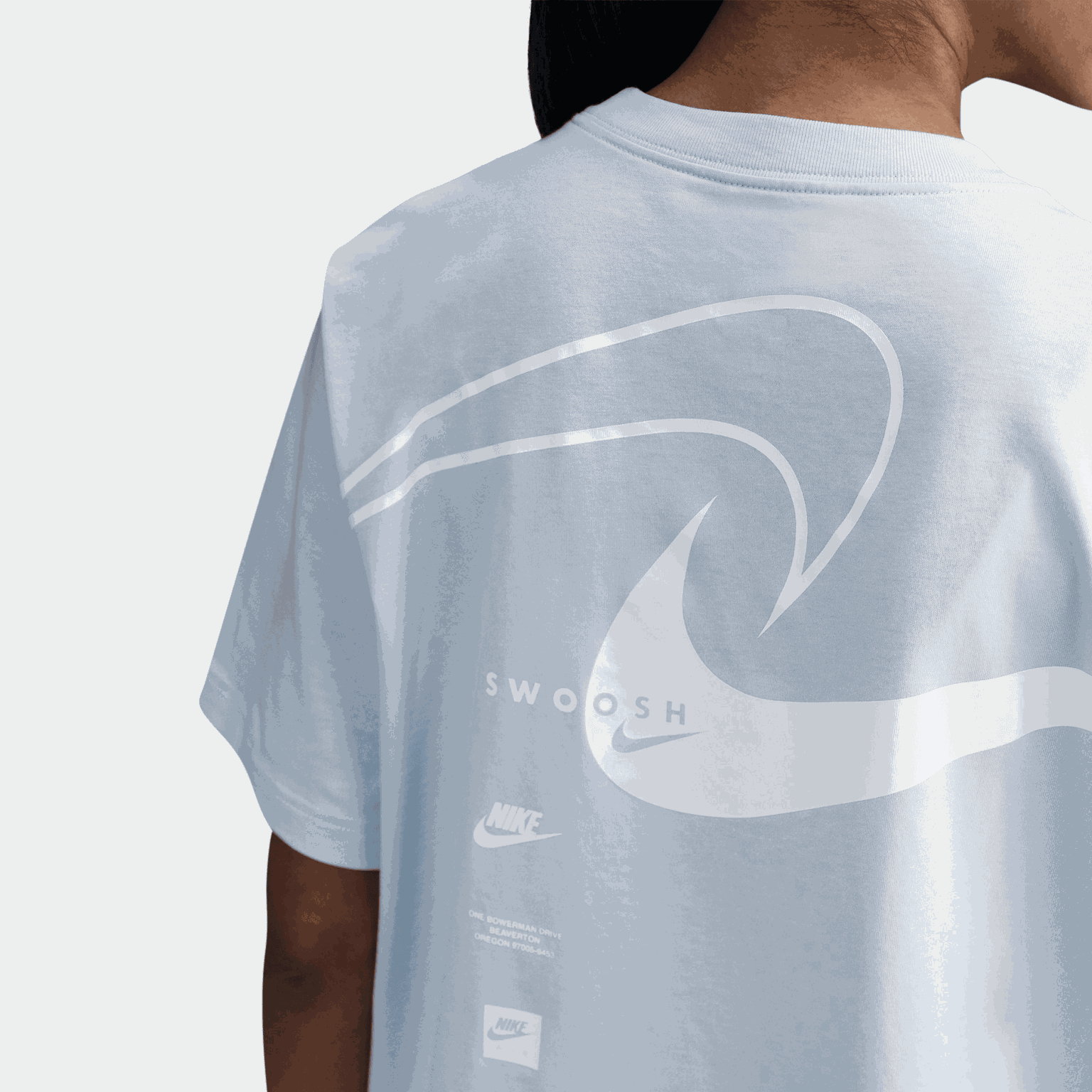 Nsw Club Ss Tee Oc Swoosh, t-shirt, dam - full image 2