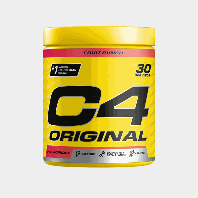 C4 Original Fruit Punch, Pre-workout-pulver - Pre-Workout