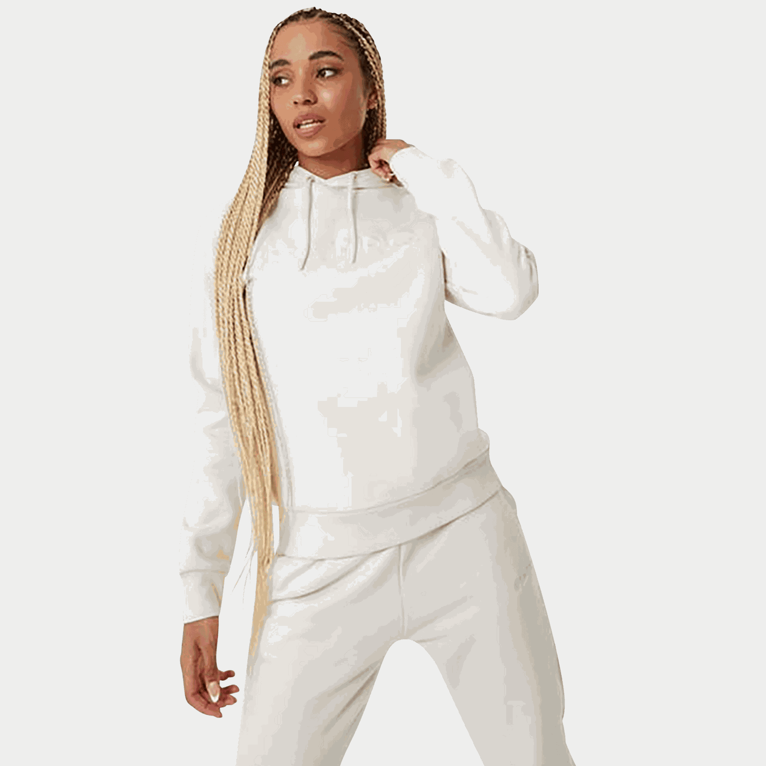 Classic Logo Hoodie, huvtröja, dam - full image 1