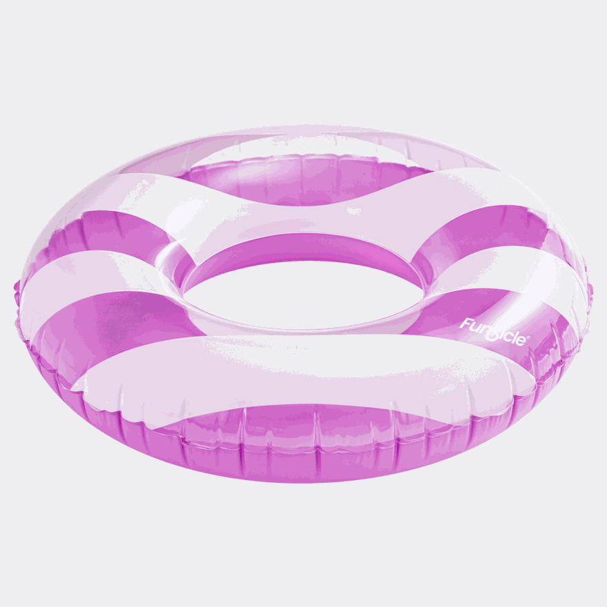 Candy stripes fun tube 91cm, badring - full image 1