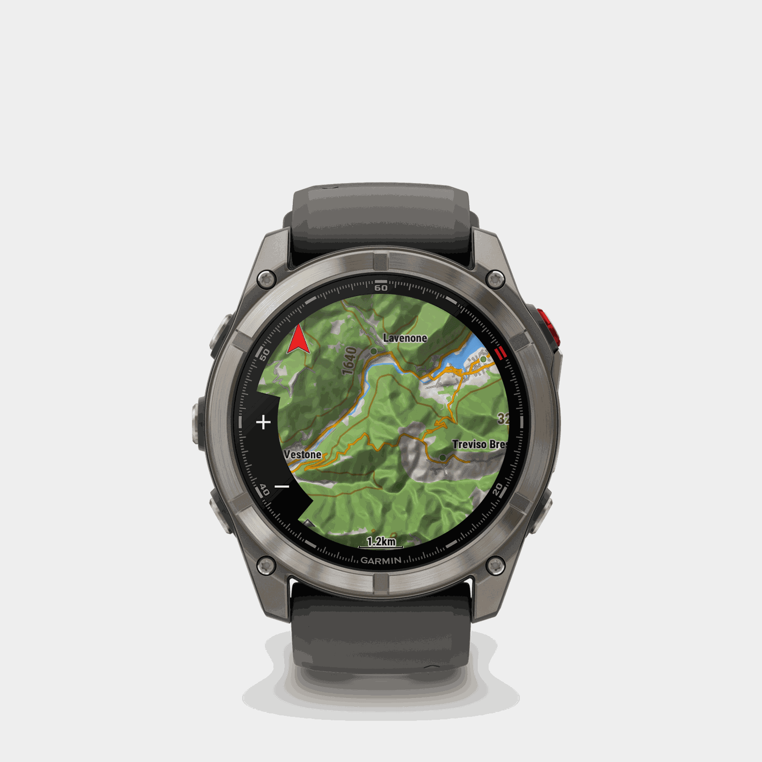 FENIX 8 Pro, LTE 51mm, Saph, Ti, Graphite, EMEA, multisportklocka, smartklocka - full image 1
