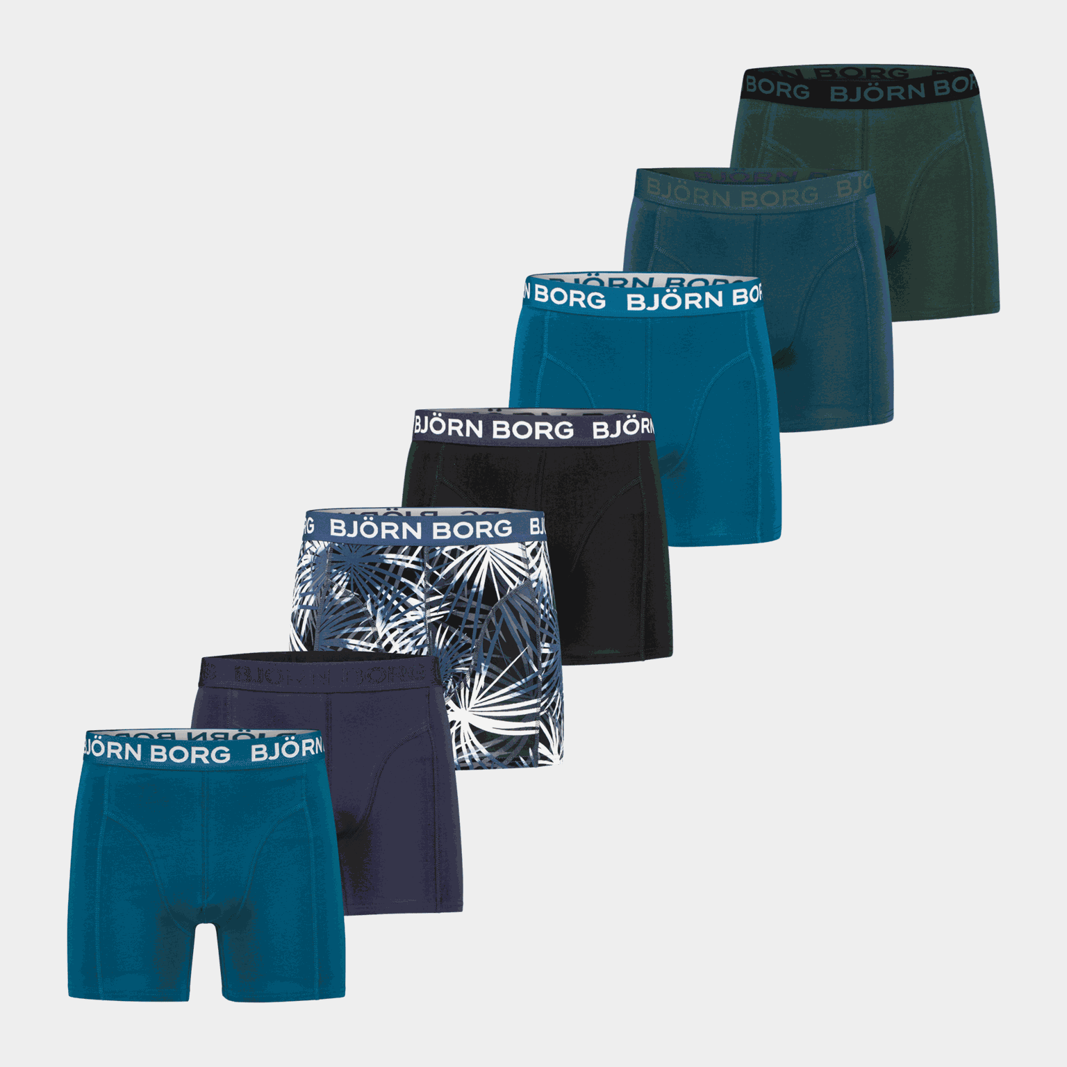 Cotton Stretch Boxer 7-pack, boxershorts, herr - full image 2