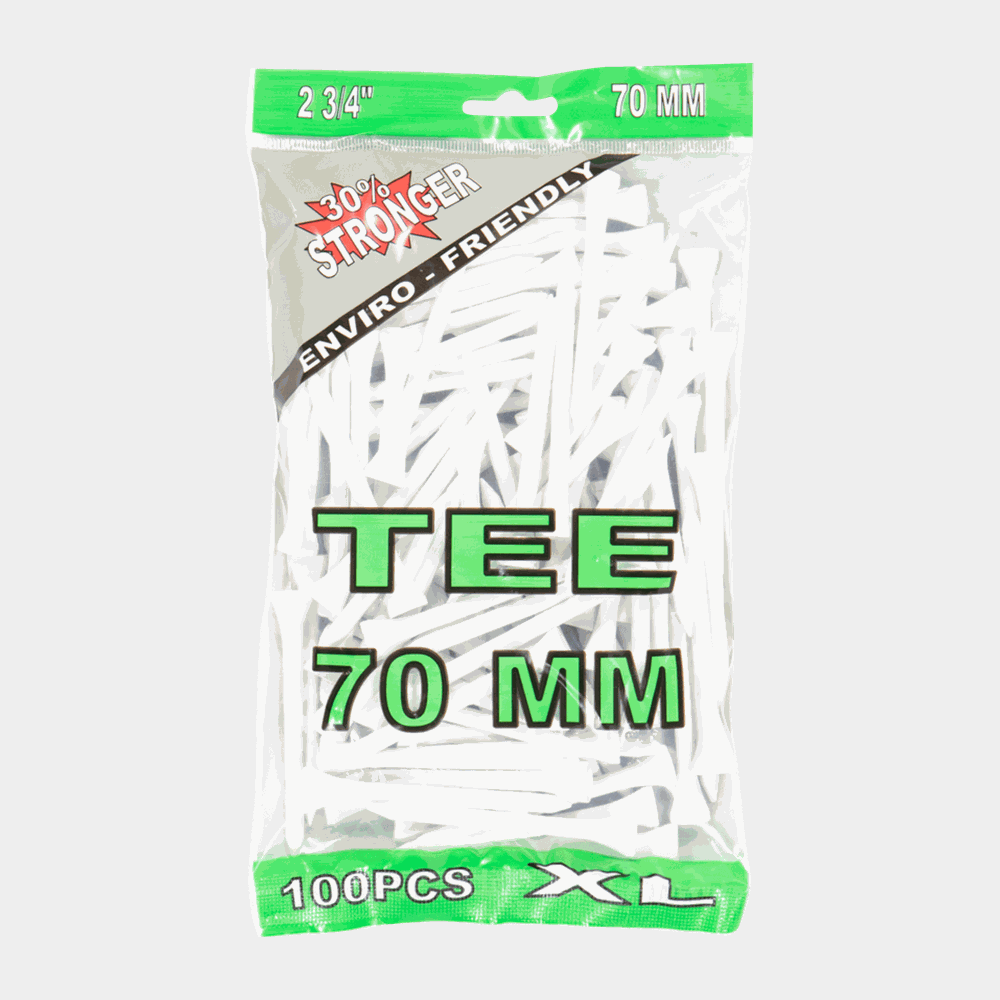 Tees 2 3/4 100 pack (70mm), peggar - full image 1