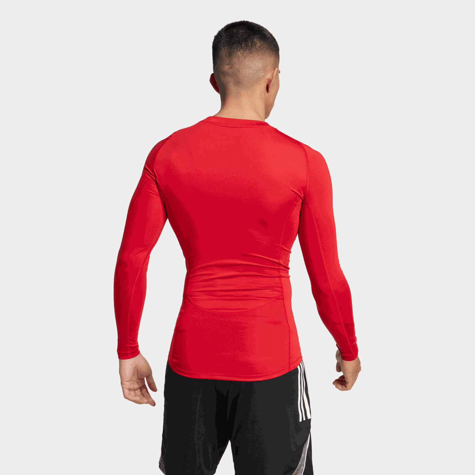 Techfit Long Sleeved Tee, kompressionströja för fotboll, herr - full image 2