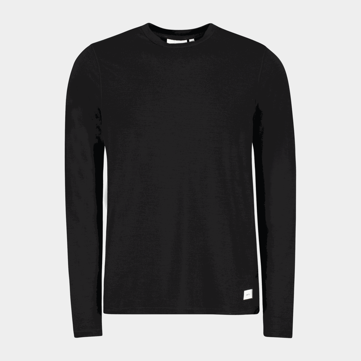 Wool Jersey Ls Cn M-61, ullunderkläder - Överdelar Ull Herr