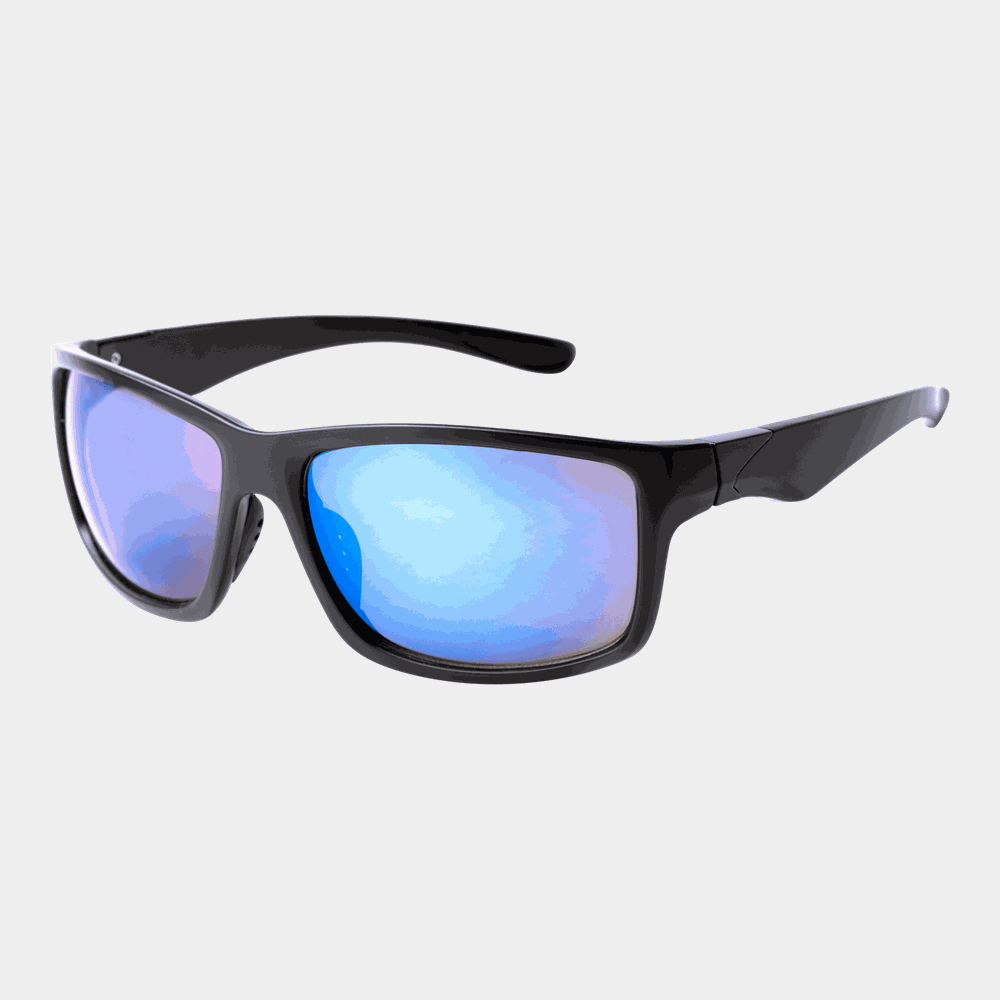 Sunglasses 044 Black/Blue, solglasögon - full image 1