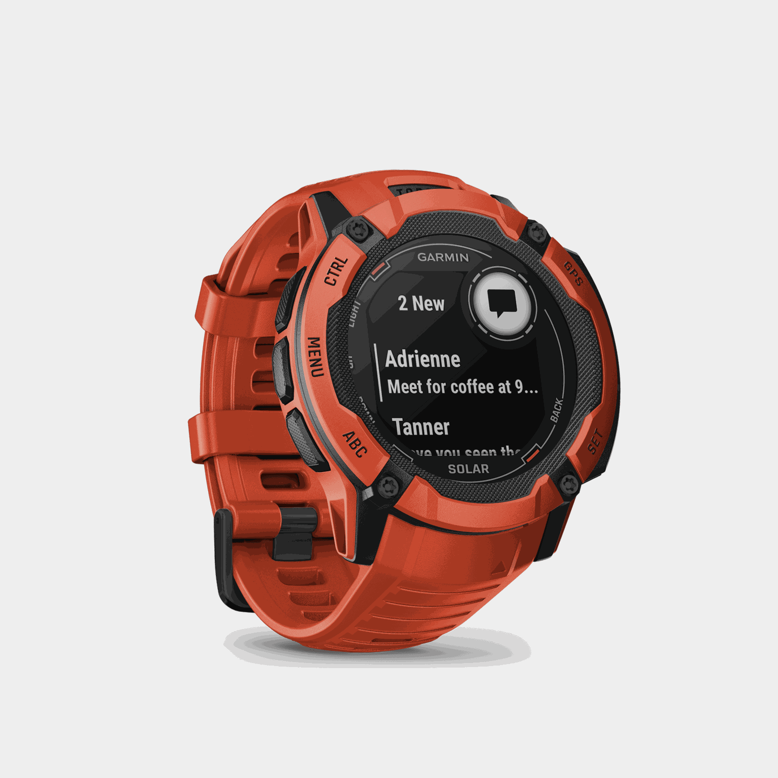 Instinct 2X, Solar, multisportklocka, fitnessklocka - full image 3
