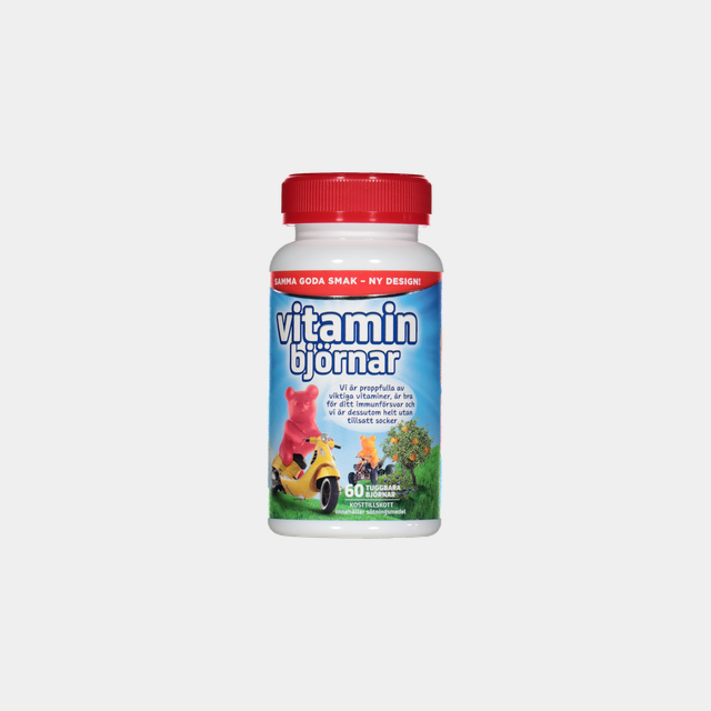 Vitamin Bears, vitaminbjörnar - Hälsokost