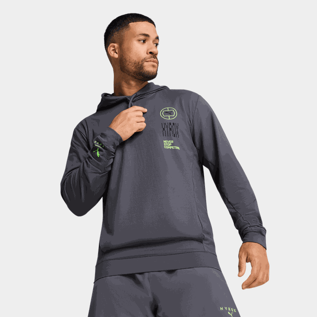 X Hyrox Cloudspun Hoodie, träningströja, herr - Träningströjor