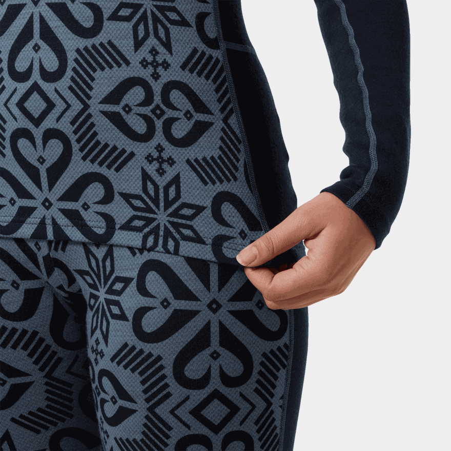 Lifa Merino Midweight Graphic Crew, ulltröja, dam - full image 4