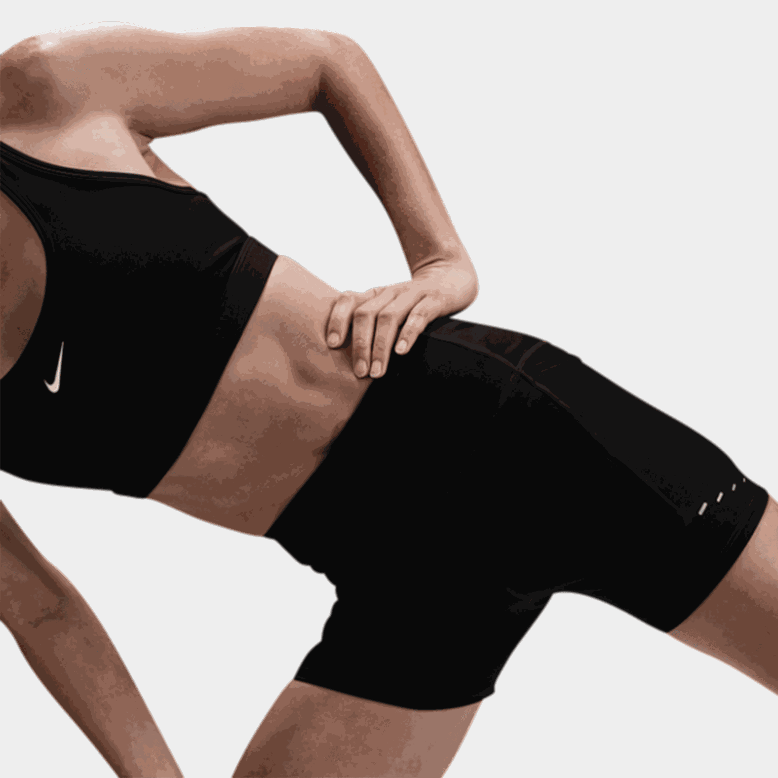 Dri-FIT Swift High-Waisted 4" Short, tights, dam - full image 1