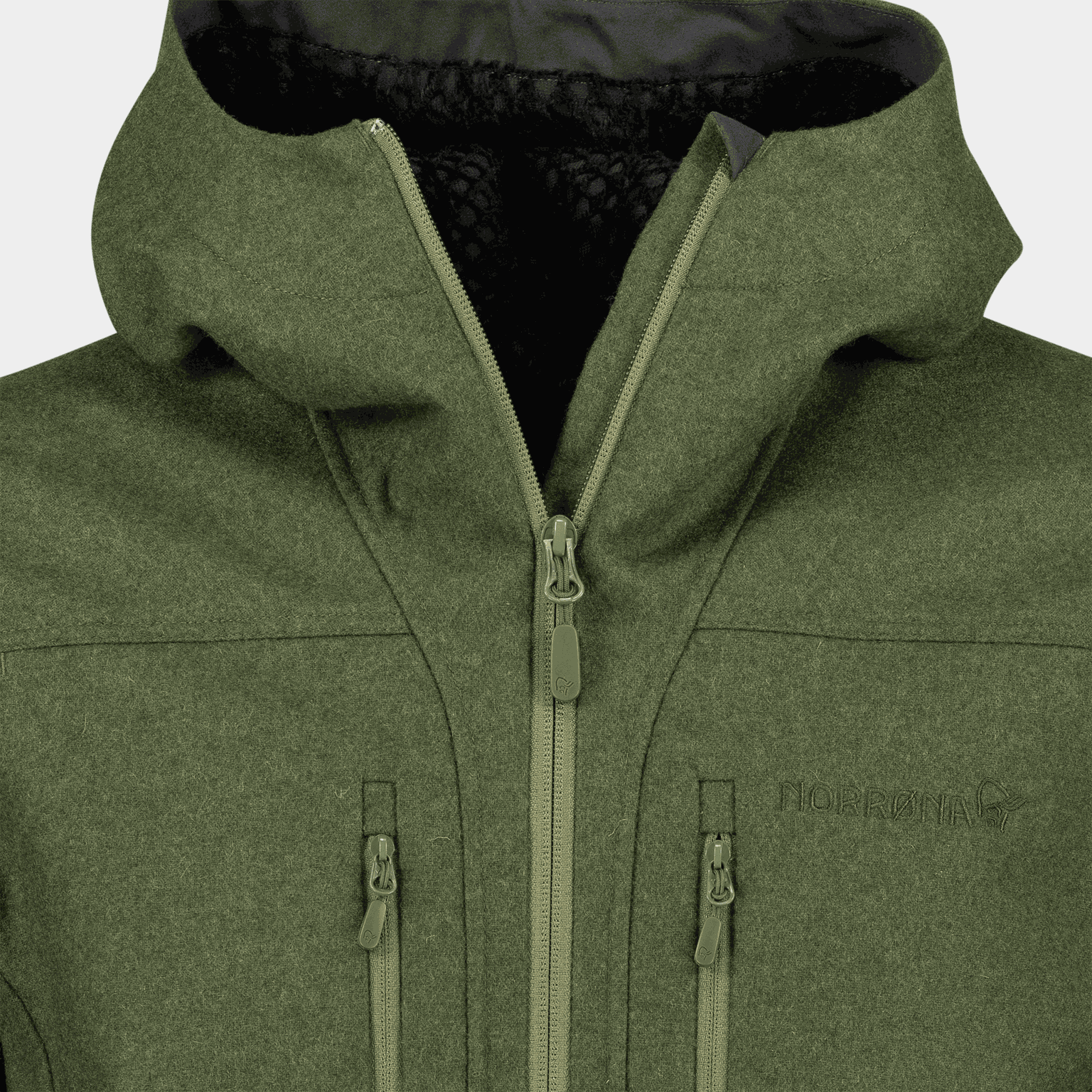 Kvinnherad Wool Smock, anorak, herr - full image 4