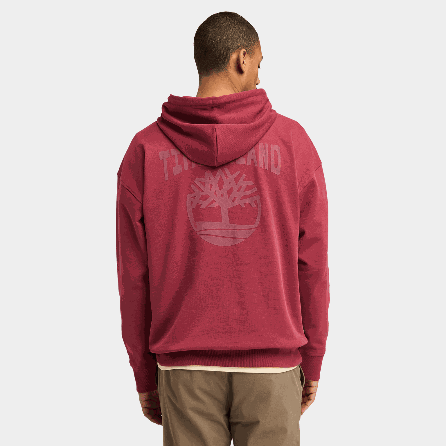 Back Logo Hoodie Sweats, huvtröja, herr - full image 2