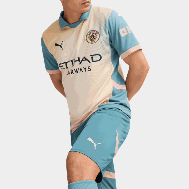 Manchester City Shorts Replica, fotbollsshorts, herr - Premier League