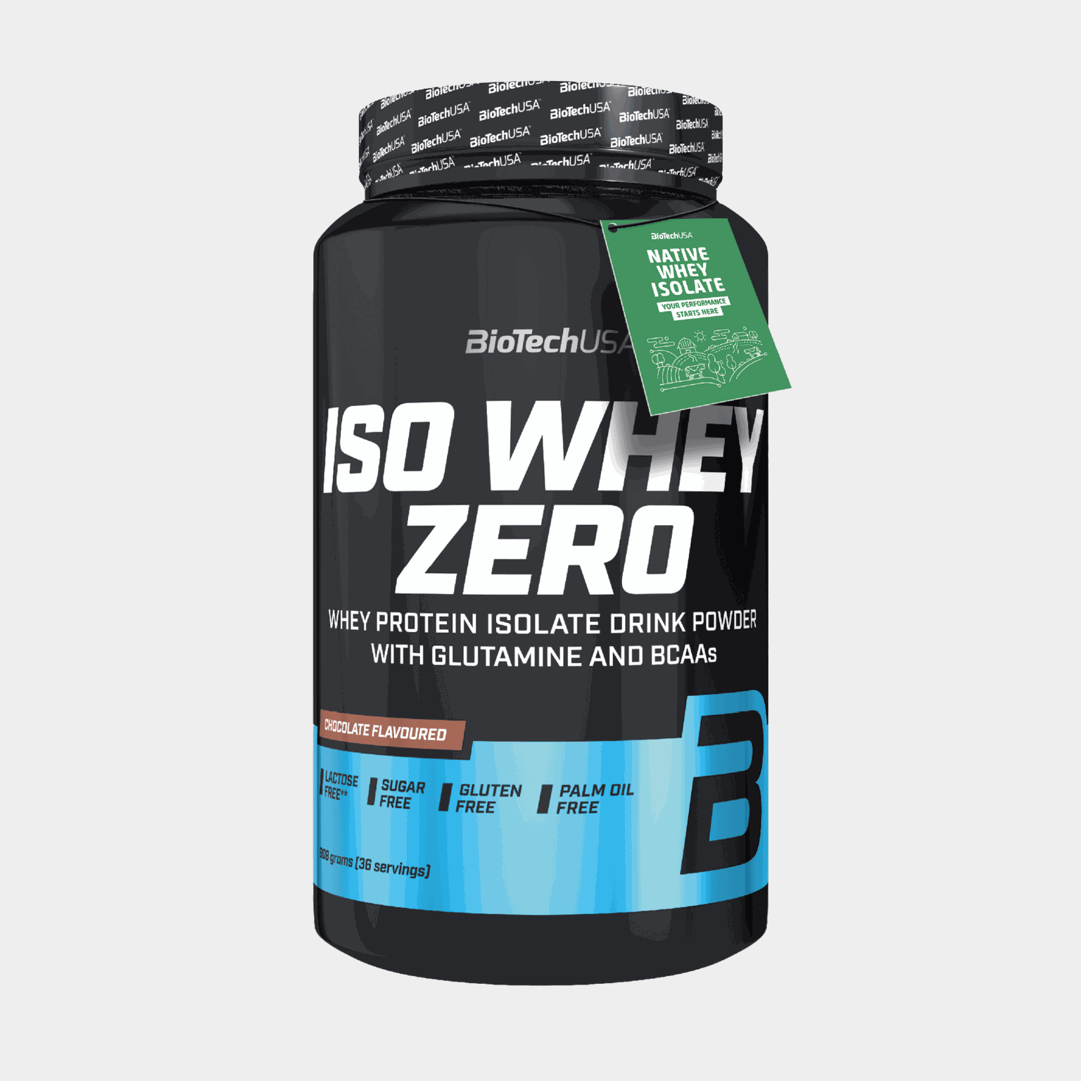 Iso Whey Zero 908g Chocolate, proteinpulver - full image 1