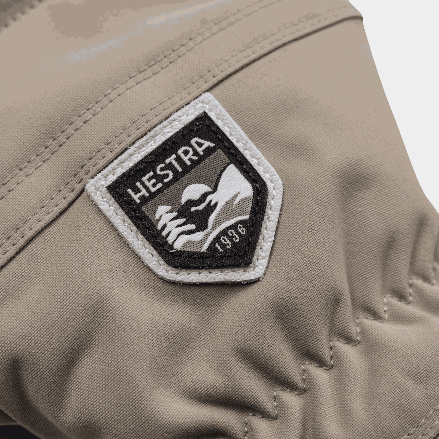 Alpine Mitten Army leather Heli ski 25/26, skidvante - full image 2