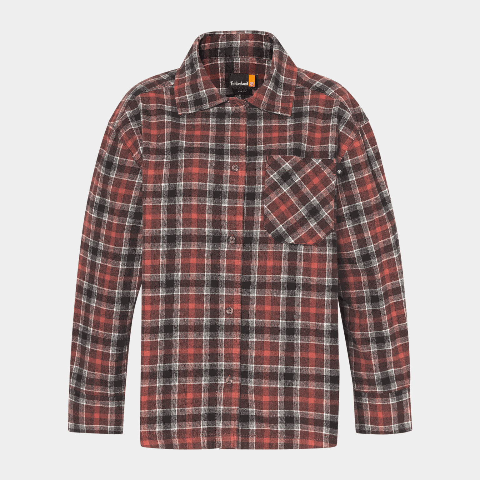 Plaid Flannel Overshirt, jacka, dam - full image 1