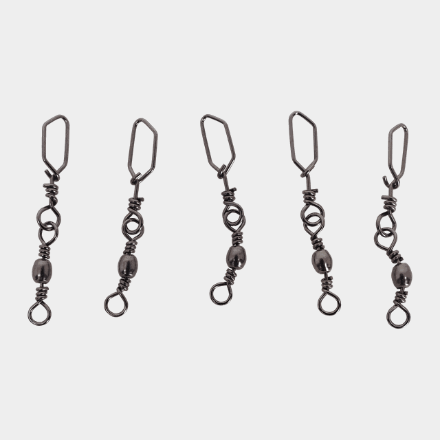 Swivel Black, snapswivel - Diverse Fiskeutrustning
