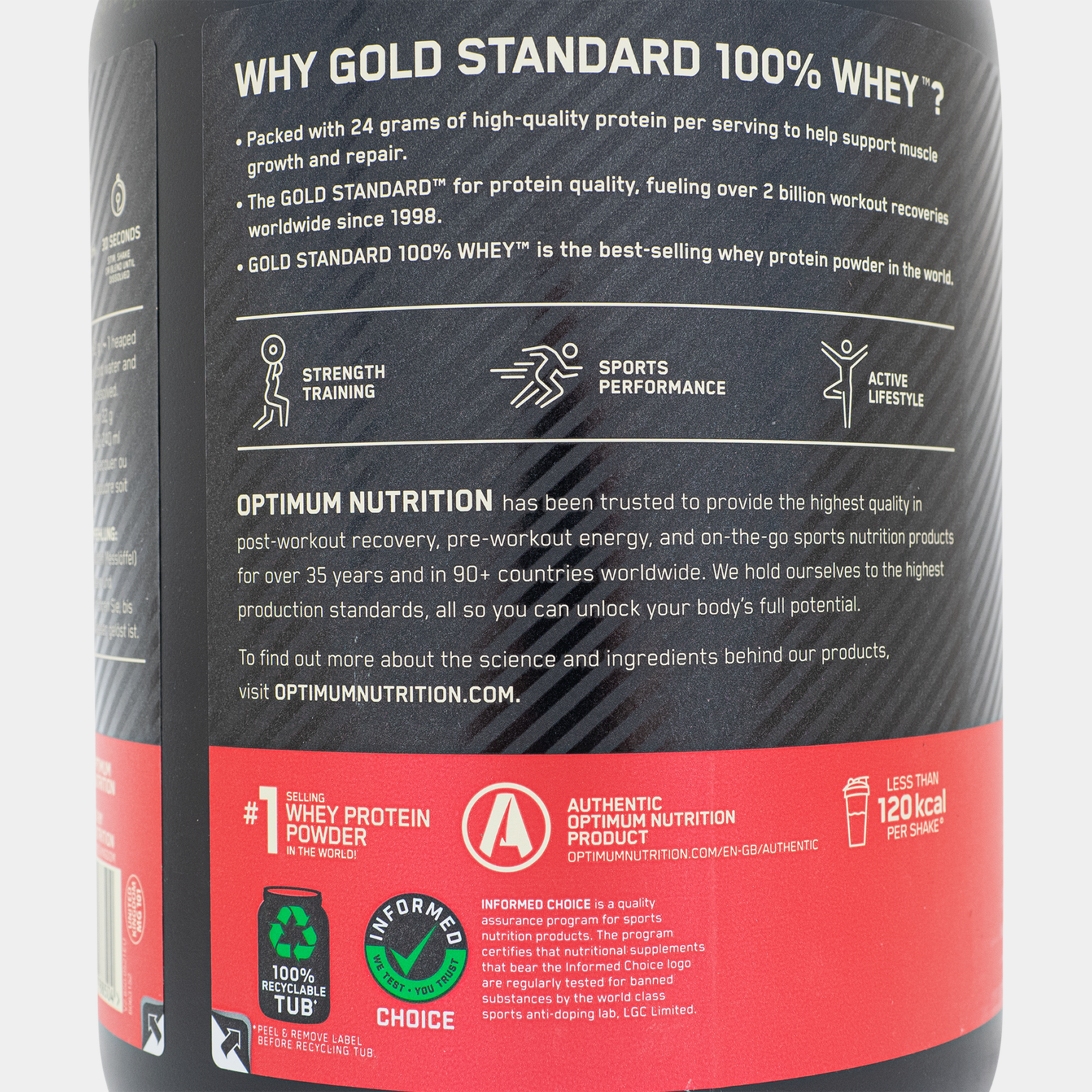 100 % Whey Gold Standard 908 g, proteinpulver - full image 4