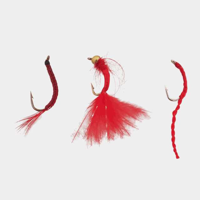 Bloodworms, isfiskekrok - Pimpeldrag