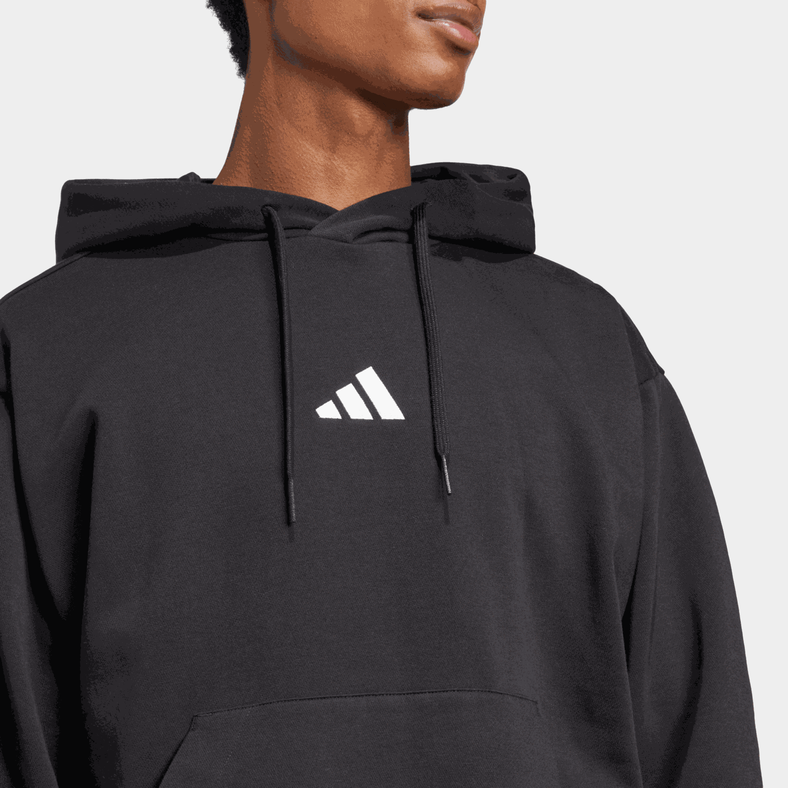 Essentials Feelcozy Fleece Hoodie, huvtröja, herr - full image 4