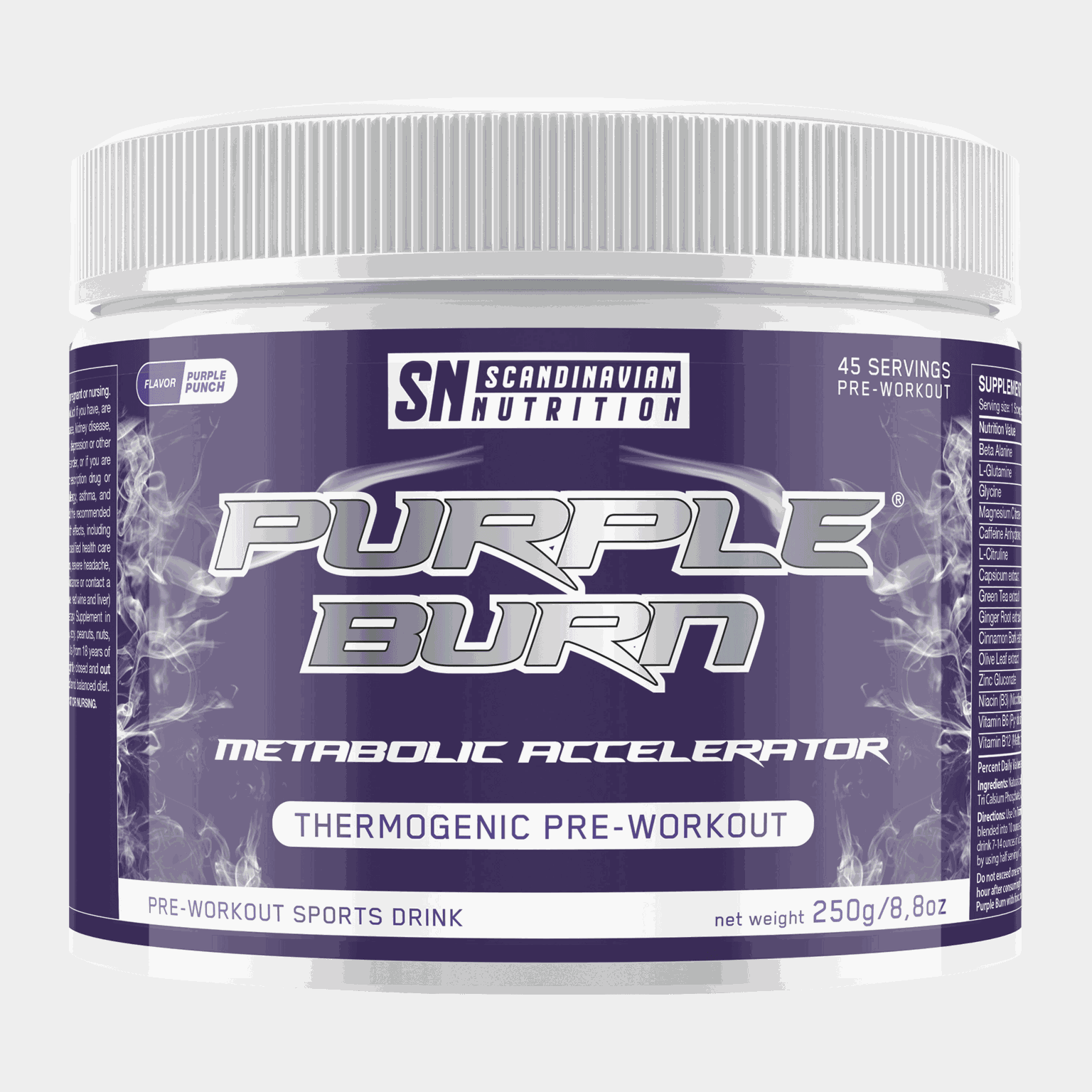 Purple Burn Pwo, pre-workout - Pre-Workout