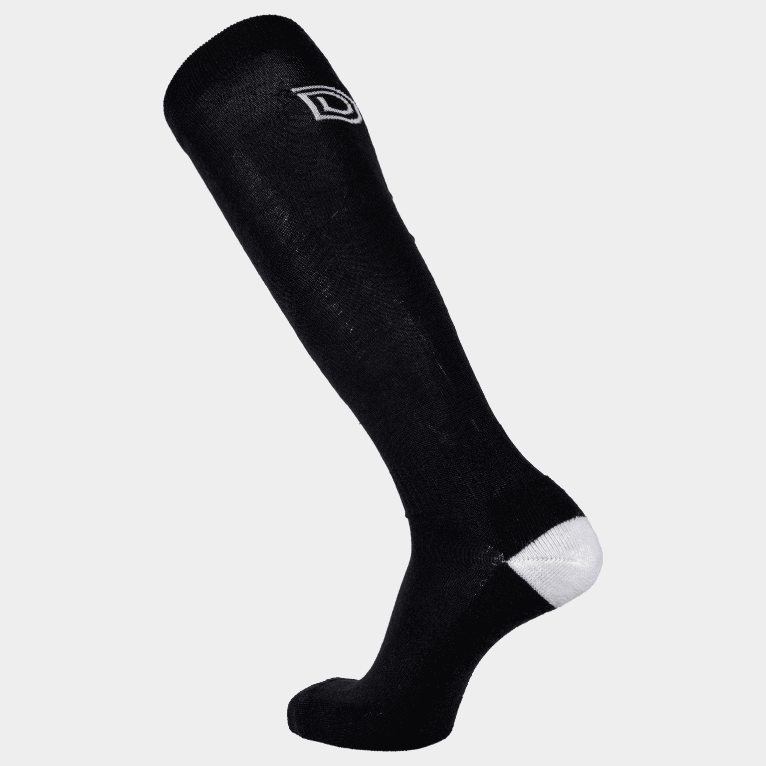 Performance Wool Football Sock (Jet Black), fotbollsstrumpor, unisex - full image 2