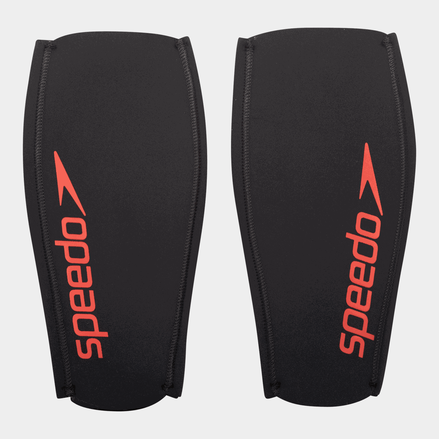 FASTSKIN SWIMRUN CALF GUARDS BLACK/RED S, kompressionsstrumpor, unisex - full image 1