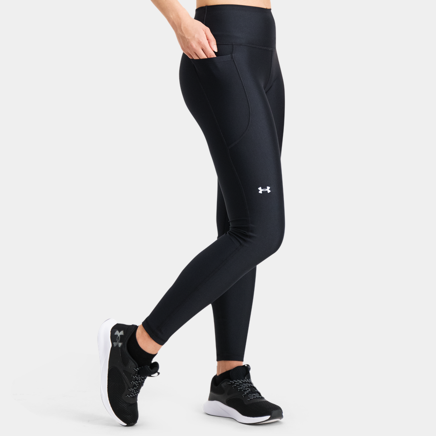 HeatGear® Armour Hi-Rise Leggings, träningstights dam - full image 2
