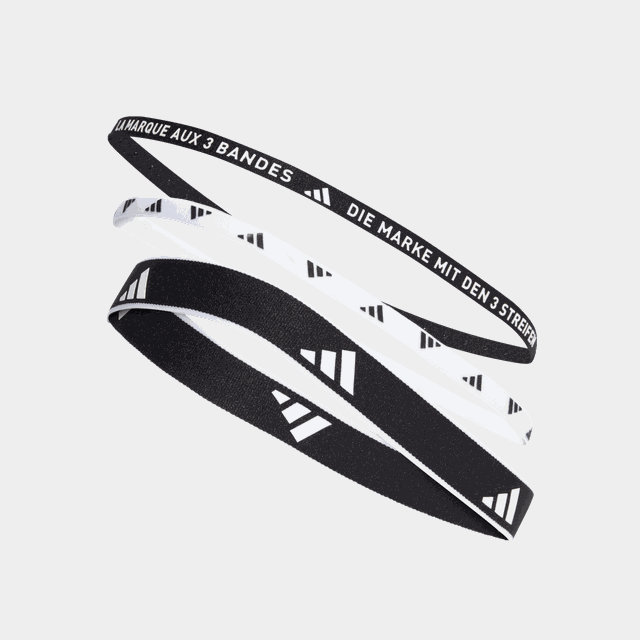 Multiple Width Training Headbands 3 Per Pack, hårband, svettband - Pannband