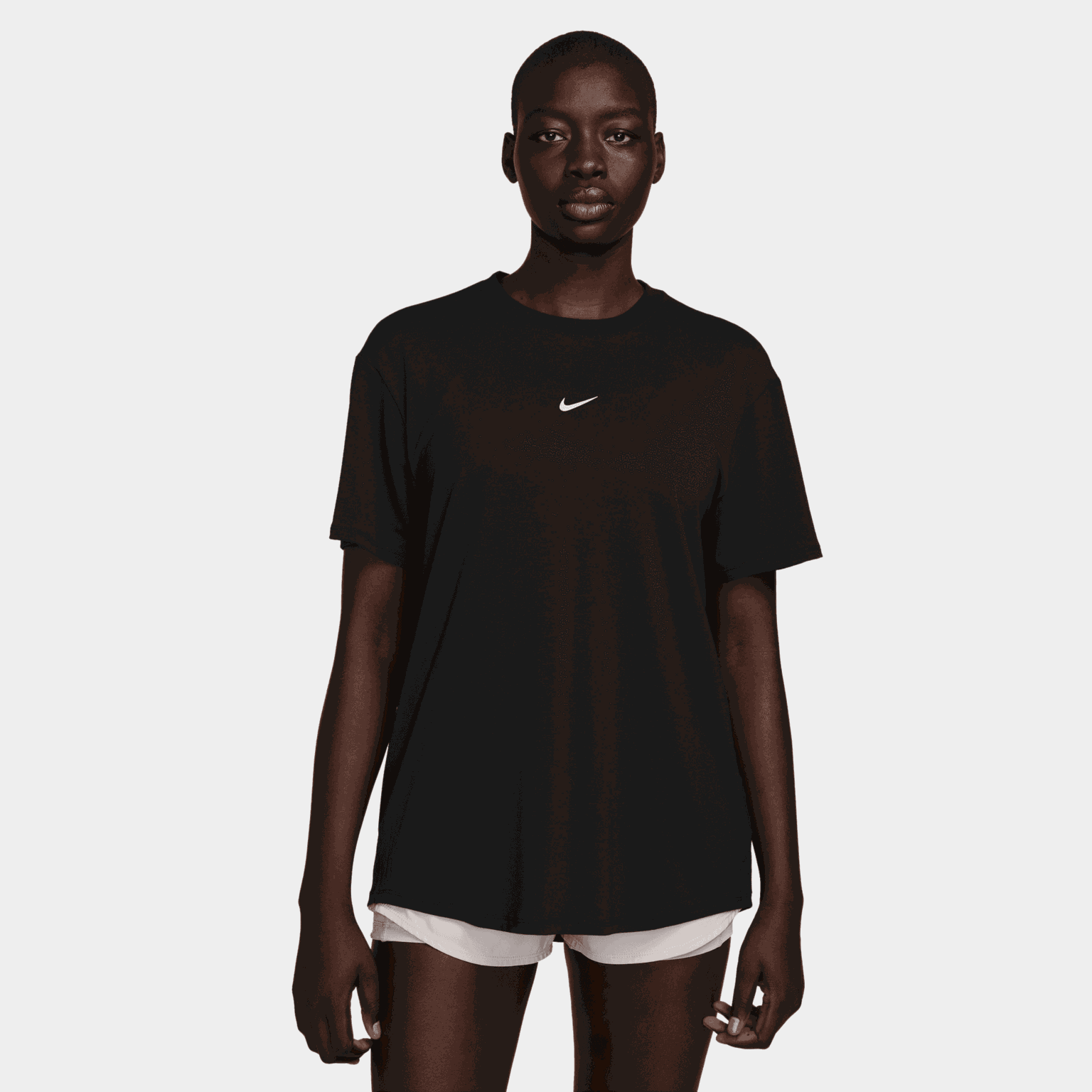One Relaxed Dri-Fit Short-Sleeve Top, träningströja, dam - full image 1