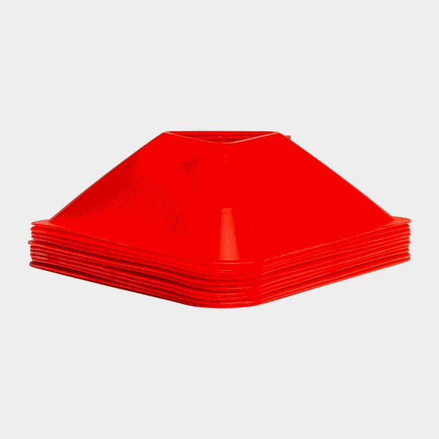Cone sets 10-pack, markeringskoner - Fotbollstillbehör