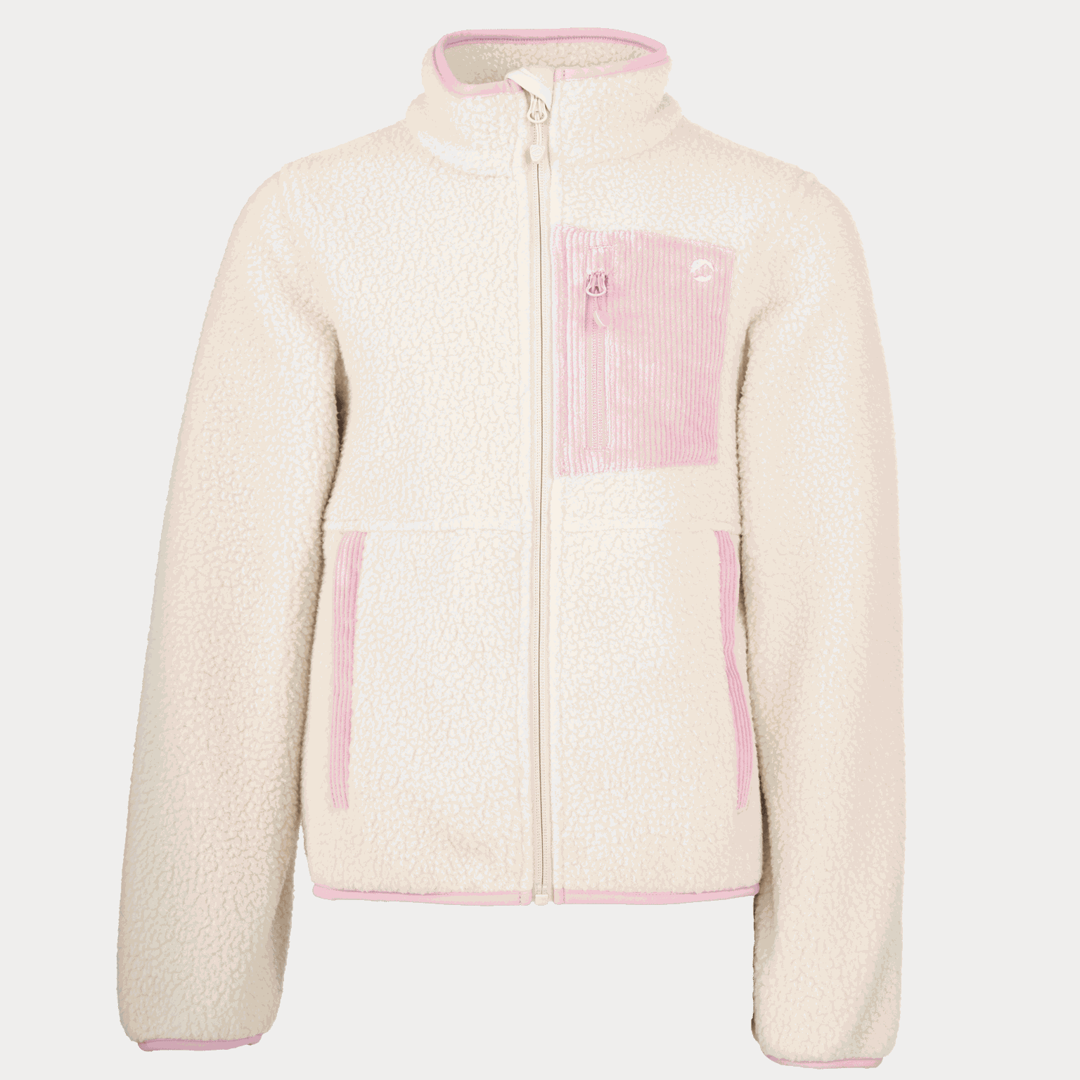 Abisko Sherpa cord jacket, fleecejacka, junior - full image 1
