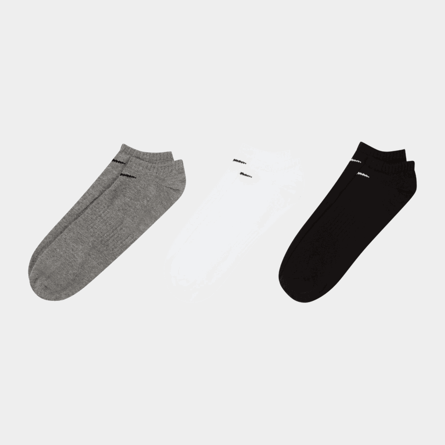 3 Pack No Show Socks, strumpor, herr - full image 2