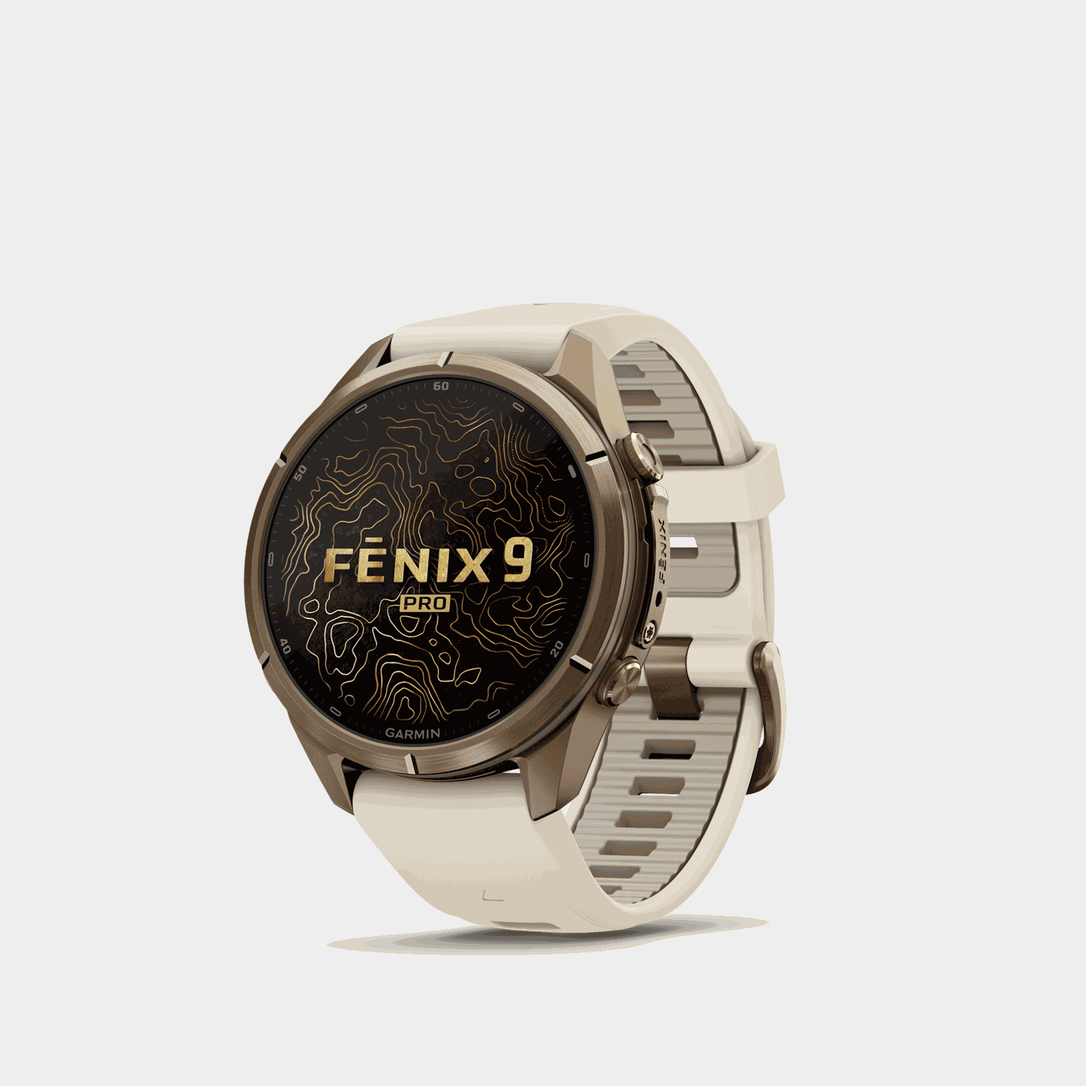 fenix 9 Pro 43mm Titanium, smartklocka - full image 1