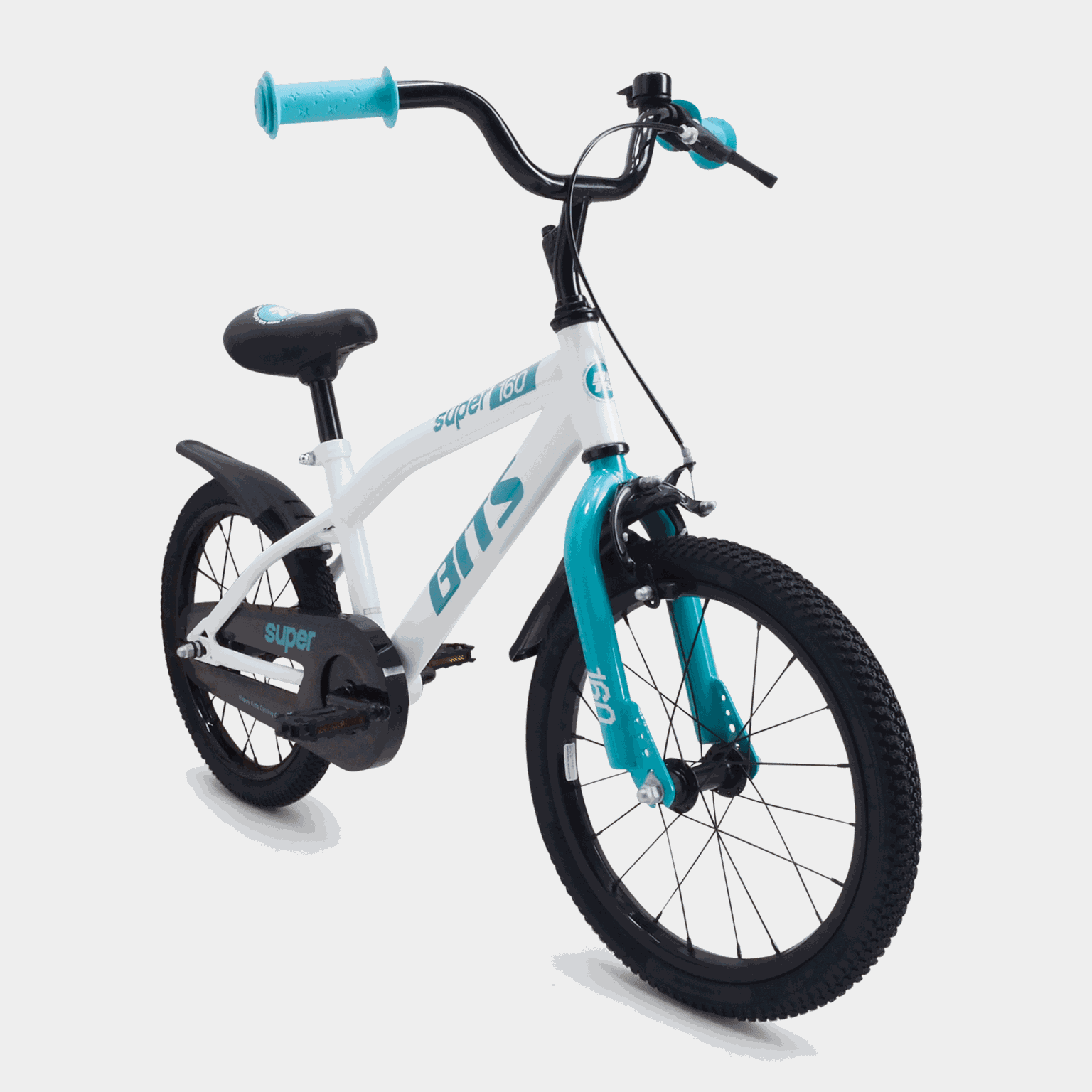 Super 16 EU WHITE/BLUE 26, barncykel - full image 2